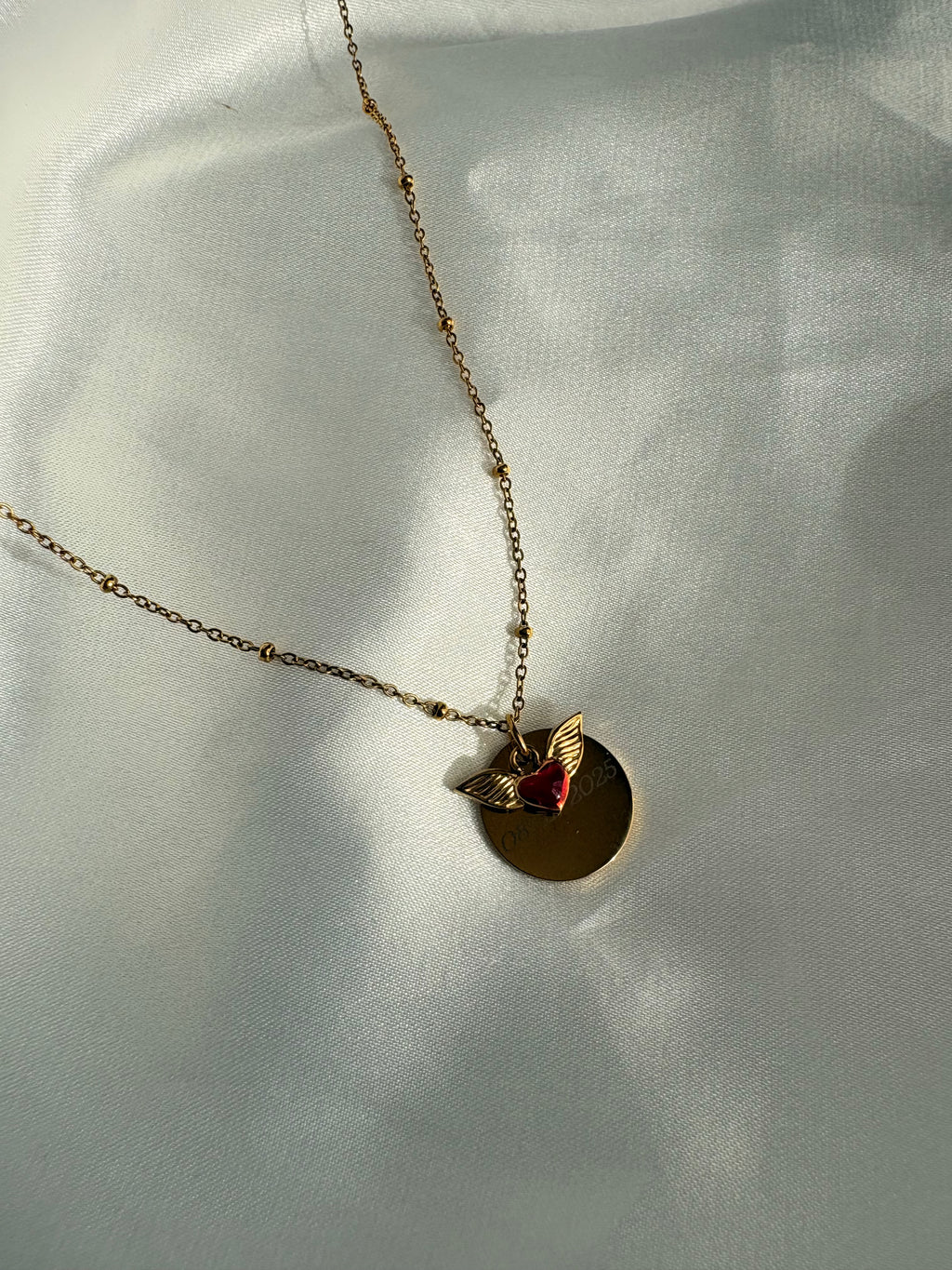 Gravure collier Love U