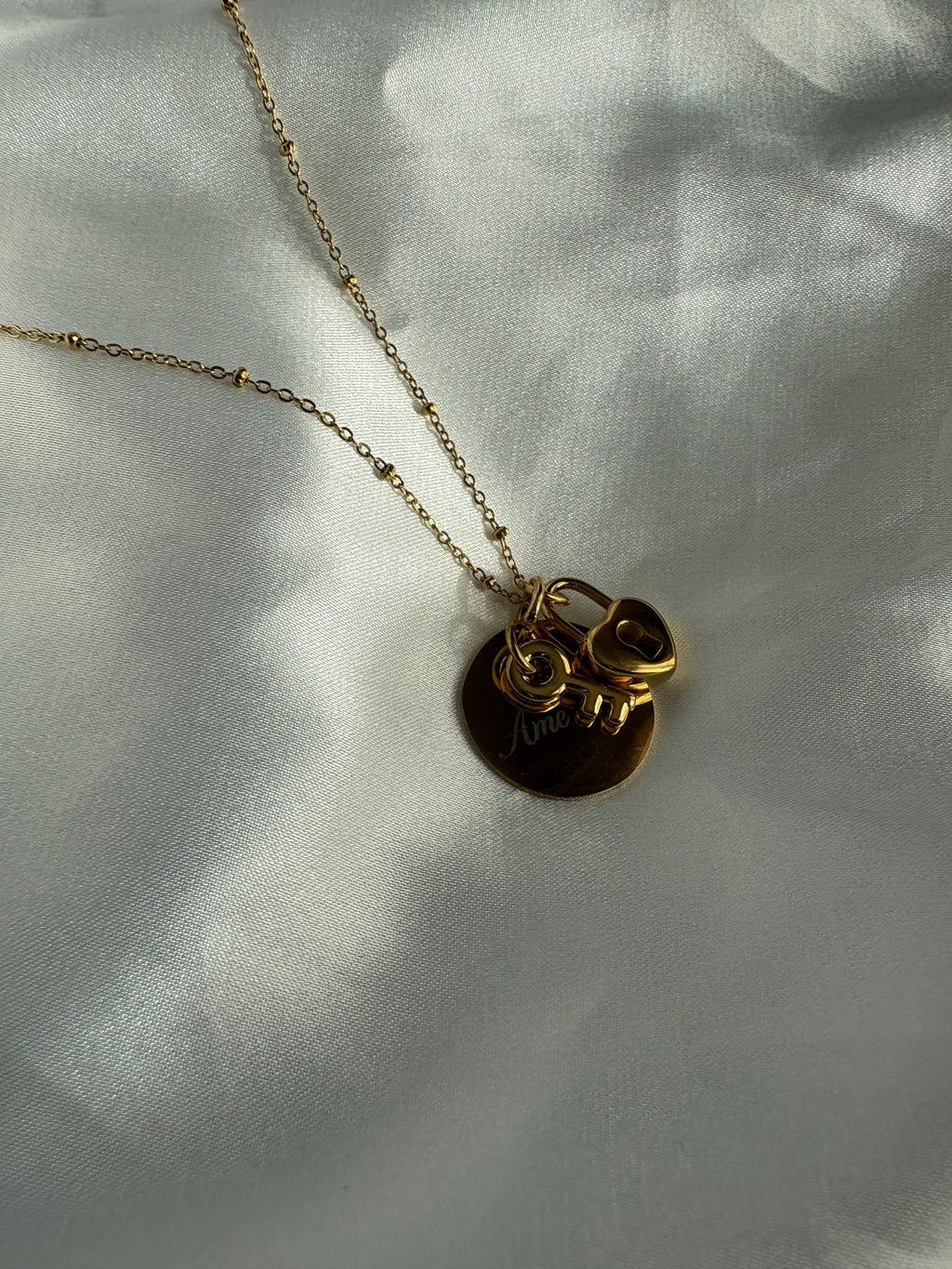 Gravure Collier Clé du Coeur