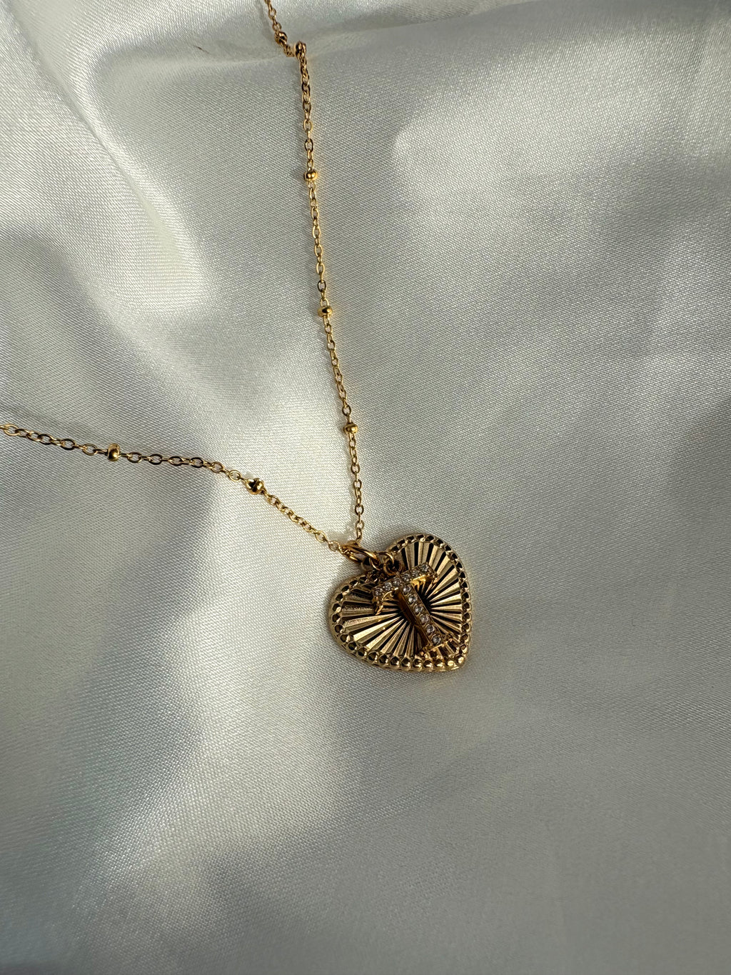 Collier Coeur & Itiniale